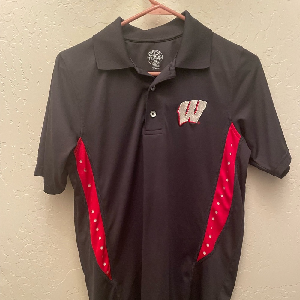 Wisconsin Badgers Rivalry Threads Mens small polo